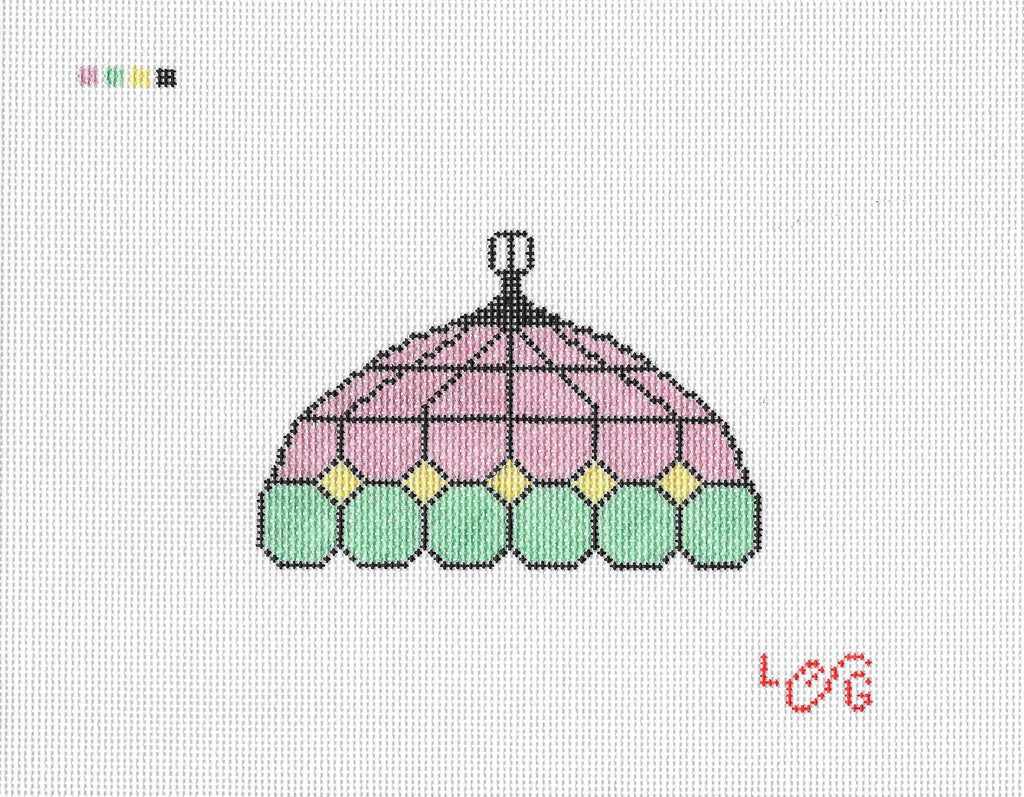 Pink & Green Lamp